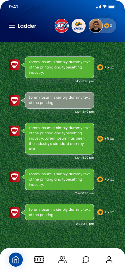 Mates Picks app screen showing passion selection